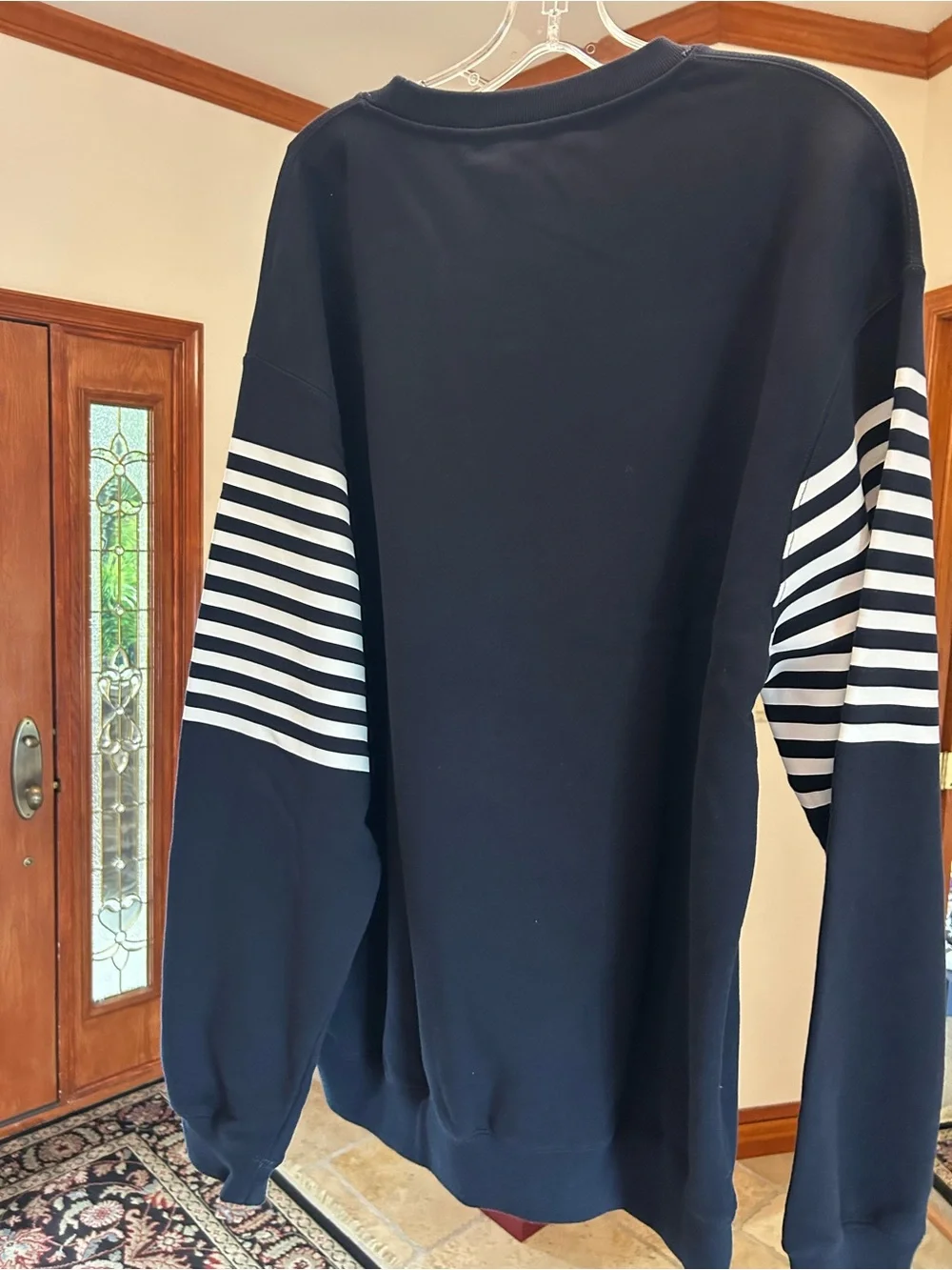 Men's Gucci 100% cotton logo print sweatshirt size large made in Italy NWT